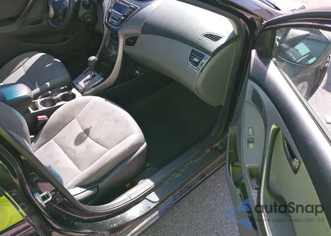 2013 Hyundai Elantra Gls from USA, damaged, VIN 5NPDH4AEXDH228494